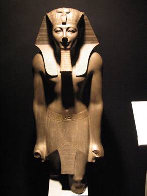 Thutmose III, 6th Pharaoh of the 18th Dynasty, New Kingdom, reigned  ca. 1479-1427 B.C.E.,  Luxor Museum, Egypt